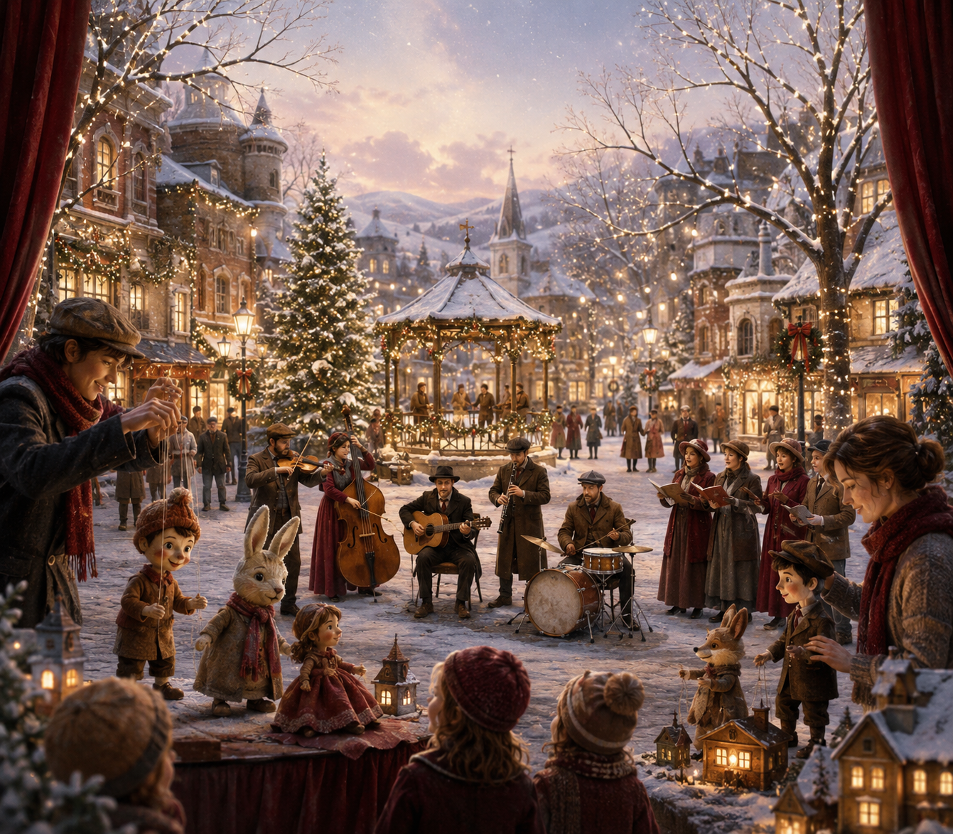 A Winter Almanac production art
